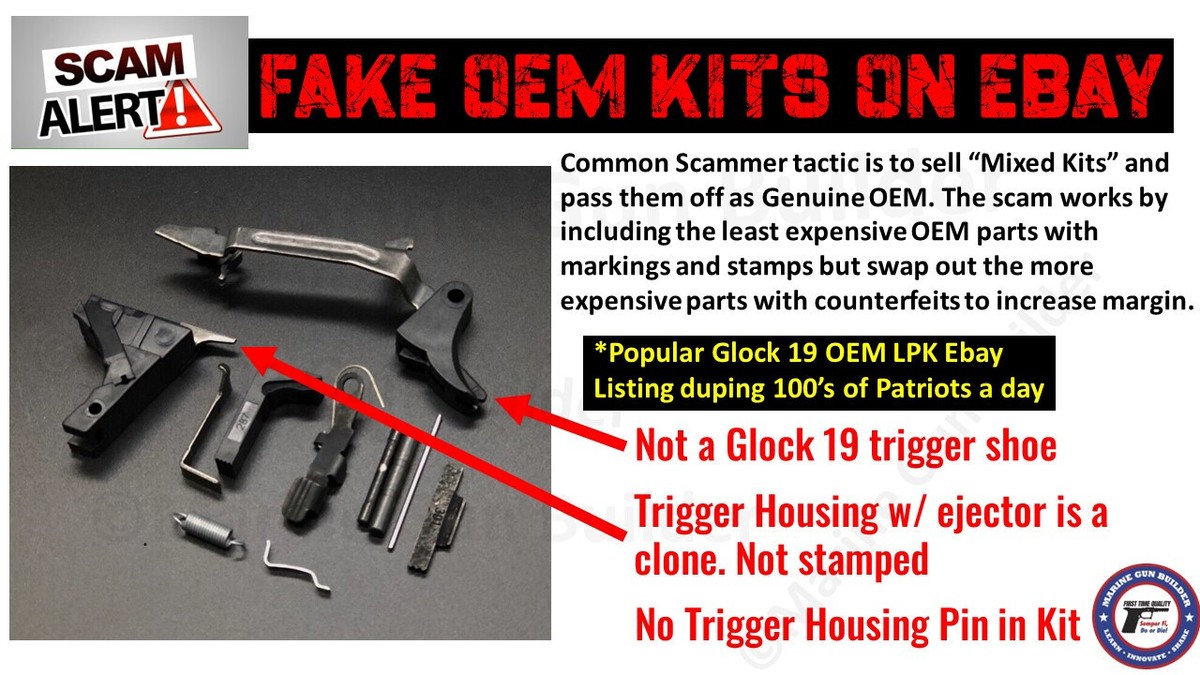 Glock 17 Lower Part Kit Gen 3 OEM G17 LPK Complete | eBay