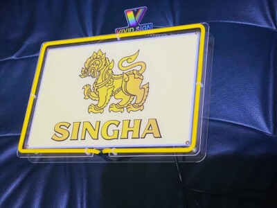 Singha Beer Acrylic 14