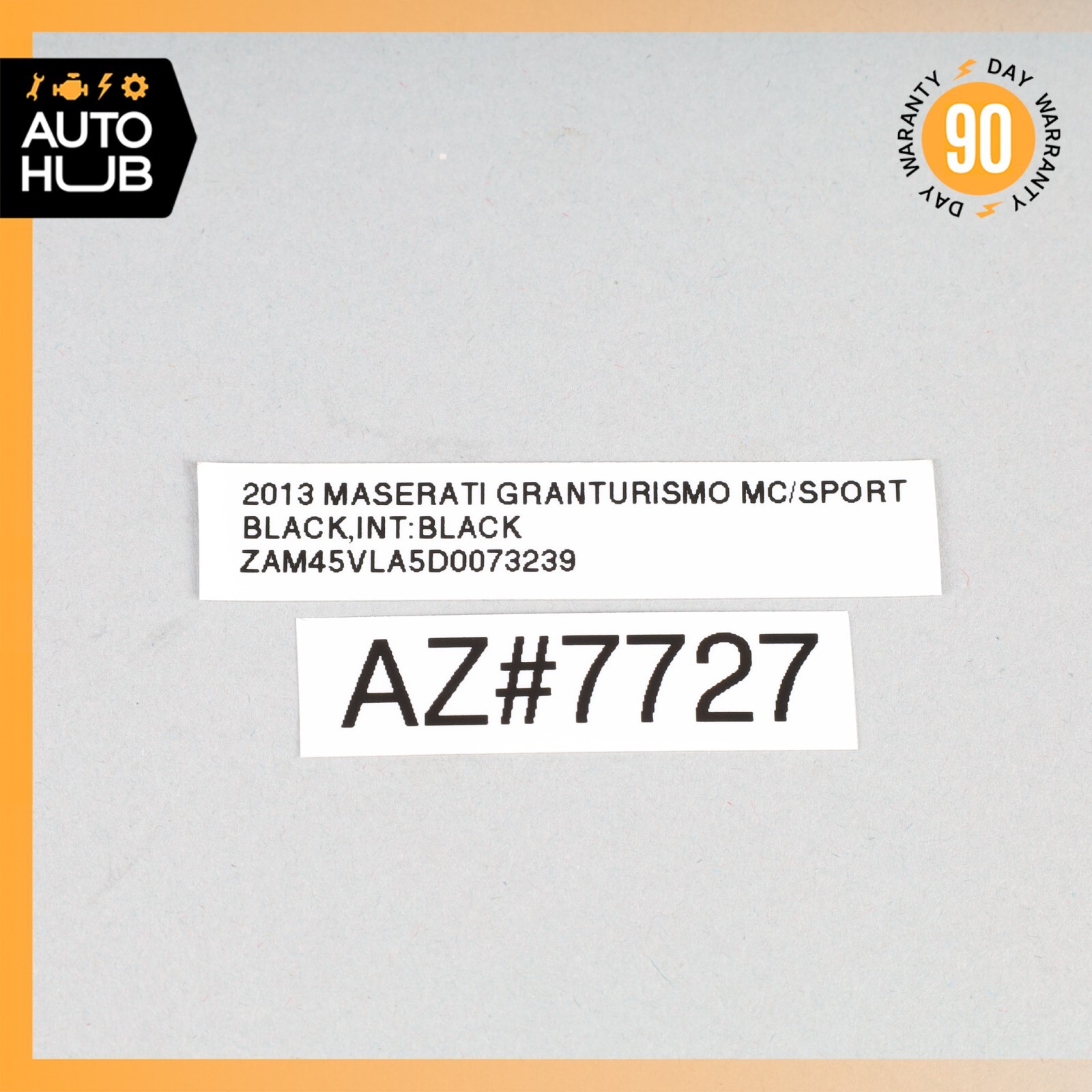 08-19 Maserati GranTurismo M145 Door Sound Speaker 512022 OEM