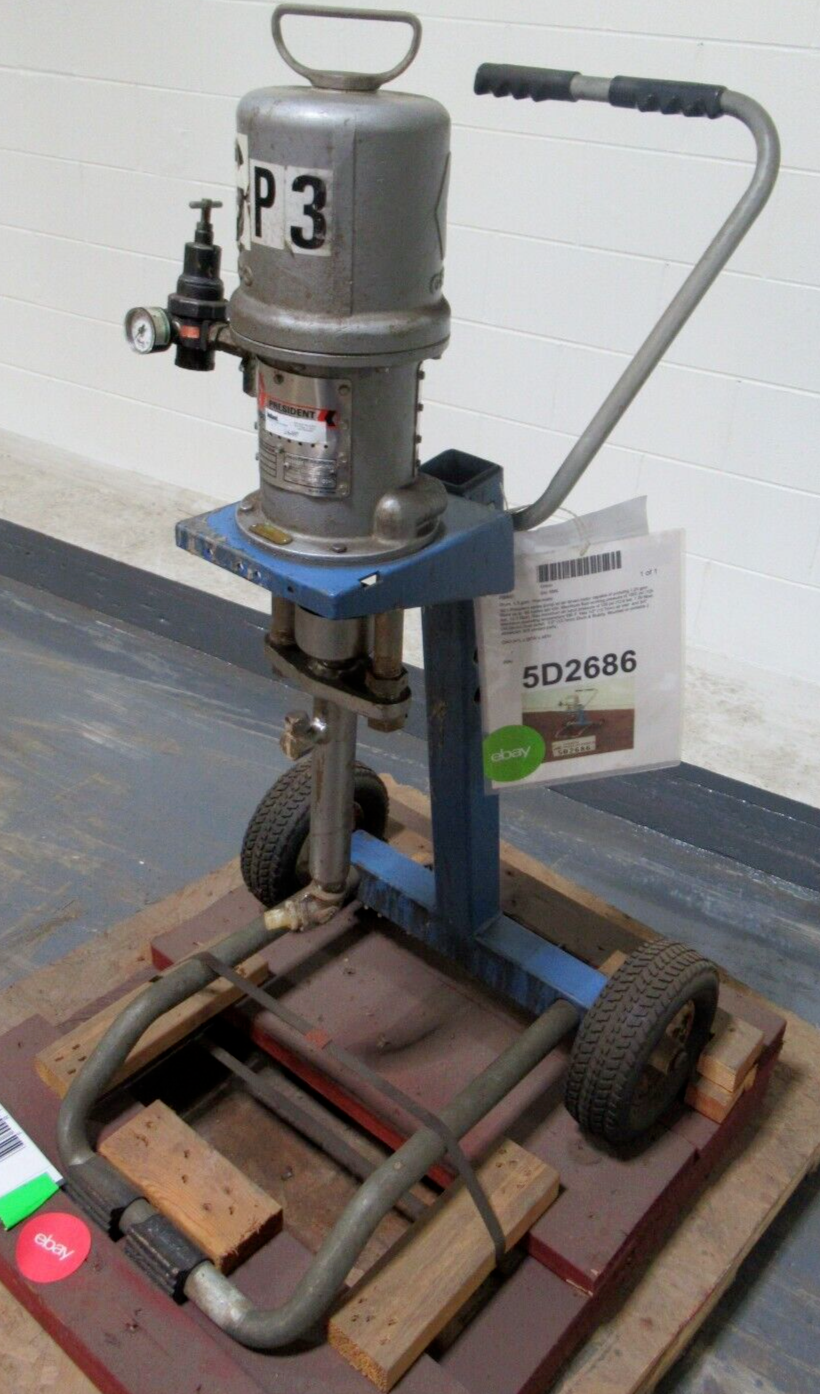 Graco 301 PRESIDENT 206897 AIR POWERED DRUM/BARREL PUMP eBay