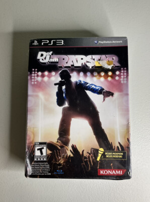 2010 PlayStation 3 PS3 Def Jam Rapstar w/Microphone Video Game Bundle - Sealed
