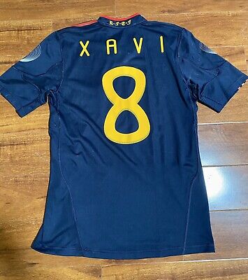 Xavi, 09-10 Spain Away SS Formotion Player Issue Shirt Size Xavi, 09-10 Spain Away SS Formotion Player Issue Shirt Size