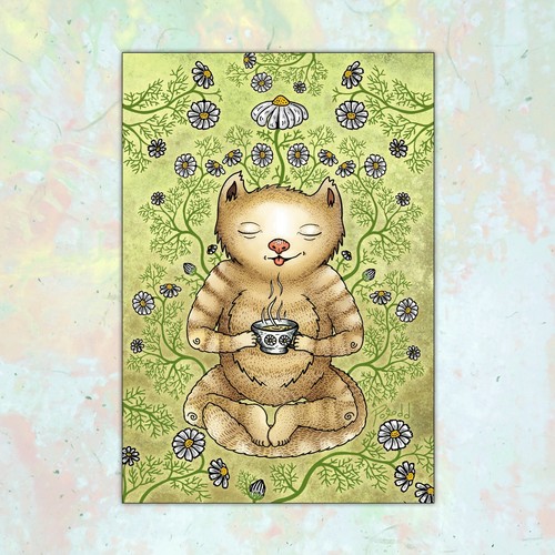 Postales - Mini Impresión Artística - Divertidas, únicas, artísticas, animales, tema de la naturaleza. - Imagen 5 de 29