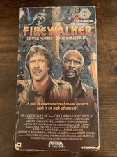 Firewalker-Chuck Norris, Louis Gossett Jr. VHS, 1987 