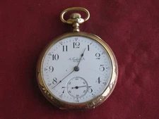 A. Frankfield & Co. by Waltham 16s 17j Gold Filled Private Label Pocket Watch