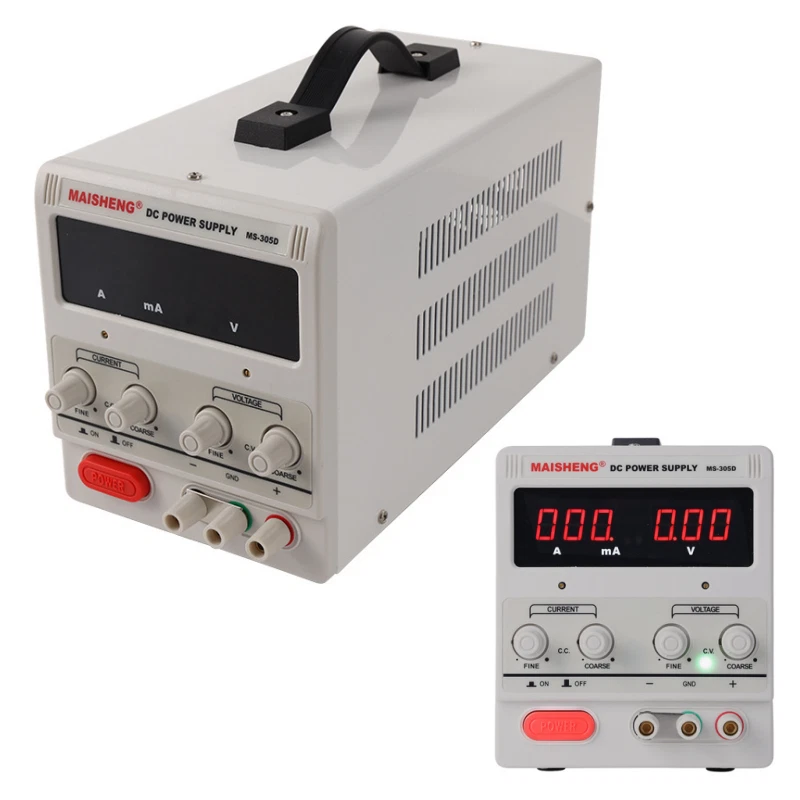 0-60V 0-10A Adjustable DC Power Supply Digital Precision Variable Lab Testing - Image 2 of 4
