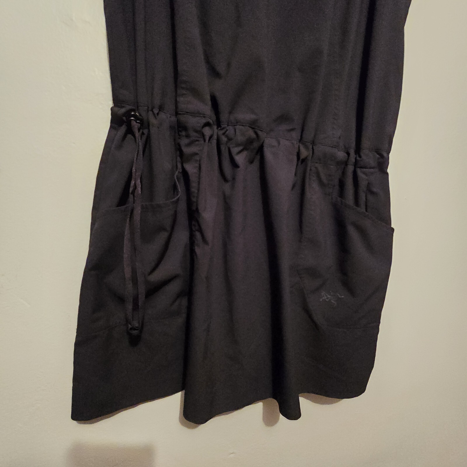 Abito donna Arc'Teryx Contenta XL nero vita regolabile tasche escursionismo outdoor Gorpcore