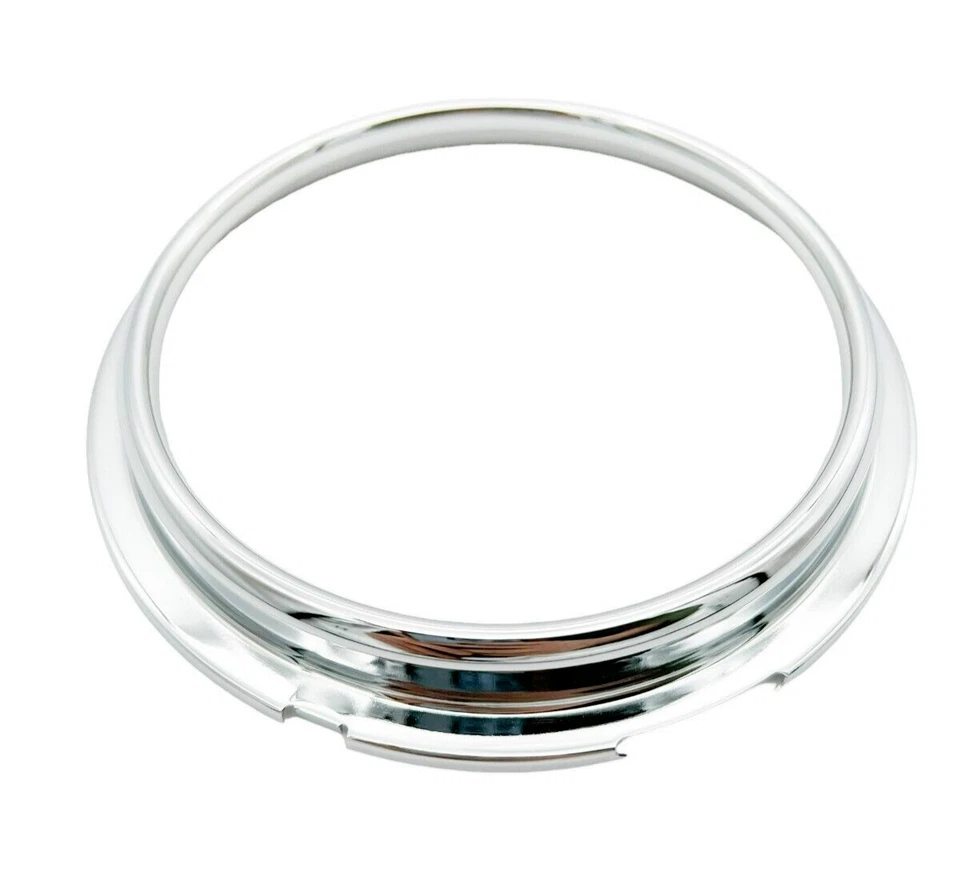 Par de biseles de instrumentos de tablero cromados para camionetas Chevy y GMC 1947-1953 Foto 3 de 4