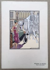 Lithographie Art Deko R.g Ranson Programm Men...