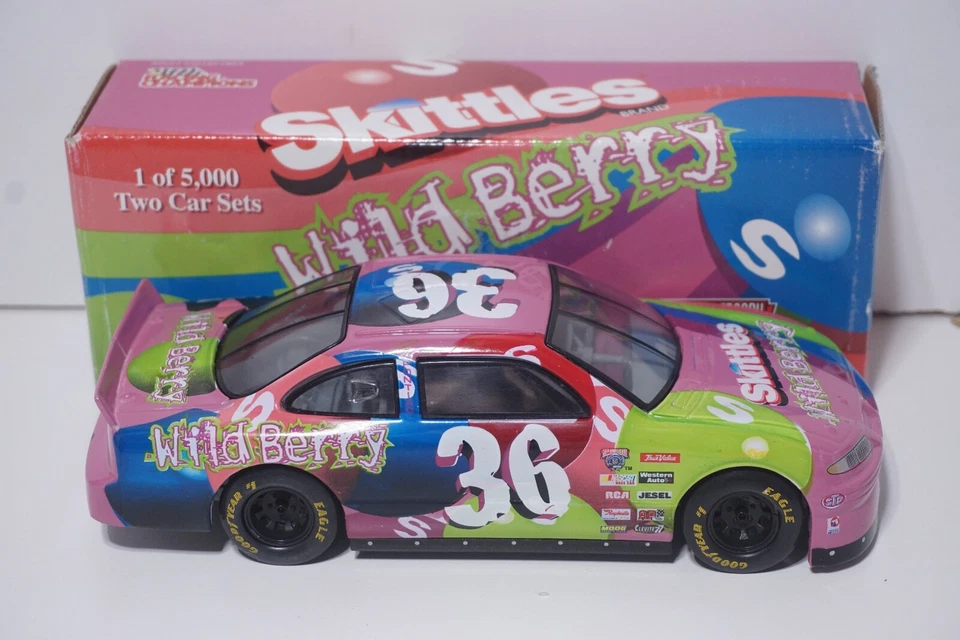 RACING CHAMPIONS 1:24 SKITTLES RACING 1/24TH SCALE GRAND PRIX die cast model - Image 4 of 4