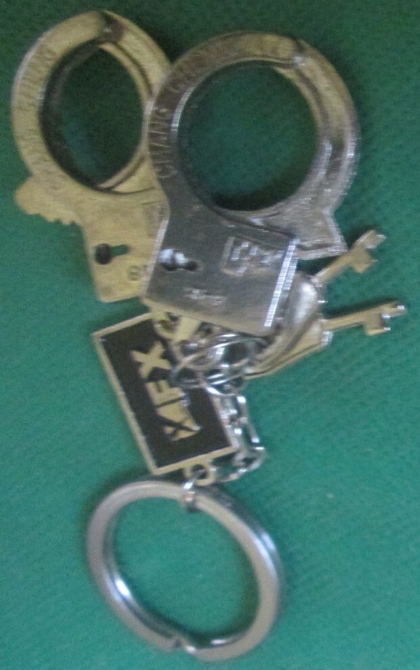 FX THE SHIELD TV Show HANDCUFFS keyring key chain keychain | eBay