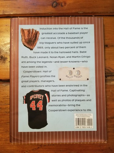 Hall Of Fame Players Cooperstown Book 2001 Ruth Cover first printing hard cover - Picture 3 of 12