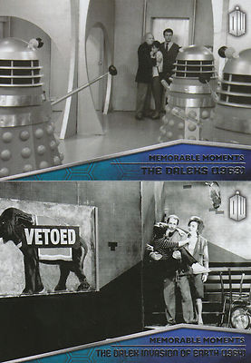 Topps 2015 Doctor Who - Memorable Moments Chase Trading Card Set