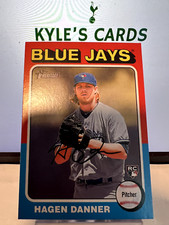 2024 Topps Heritage - Rookies #495 Hagen Danner, Bradin Hagens (RC)