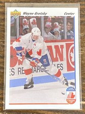 1991-92 Upper Deck Hockey #13 Wayne Gretzky - NM Team Canada - Canada Cup Kings