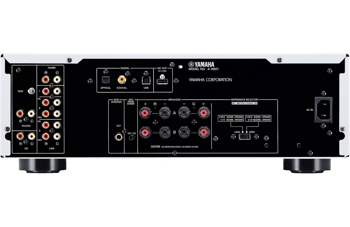 m*o様 YAMAHA A-S801 NS-F210 アンプとスピーカーセット YAMAHA AS801 INTEGRATED AMPLIFIER | A-S801 SILVER | eBay