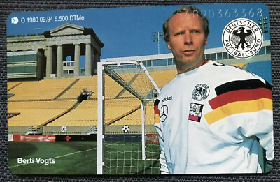 O 1980 09.94 6 DM Berti Vogts  DFB Fussball WM 1994 nur 5500 Ex. Neu* Mint***