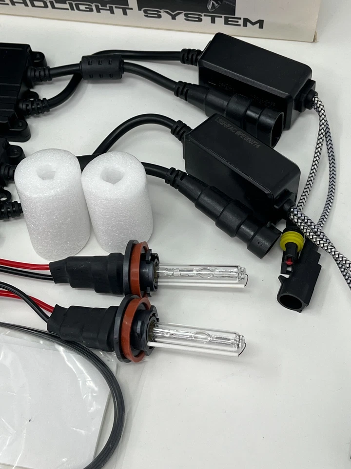 Sistema de faros HID bombilla de xenón instalación Plug & Play H11/H9/H8 2019 Ford Fusion Foto 3 de 4