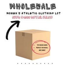 $1,500+ Bulk Wholesale Women's Clothing - Brand Name Athletic Wear