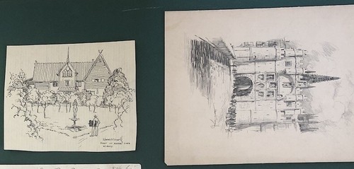 Early 1900’s EDWARD CASWELL N. Y. 4 Illustrations of Places Architecture - Picture 2 of 3
