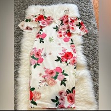 Floral dress Size:M fit S