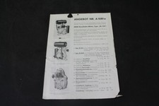 alter Druck Auto Union AG DKW Werbung Reklame vintage Sammler