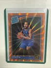 2018-19 Donruss Jalen Brunson Rated Rc Rookie Orange Lazer Mavericks Knicks