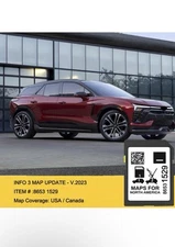 2024 Released GPS Navigation sd Card Map USA Cadilia Chevry Buic GM 86531529