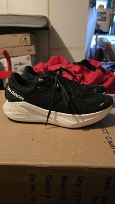 Salomon Aero Glide 3 Men's Black/White Low Top Lace-Up Running Sneakers Rubber