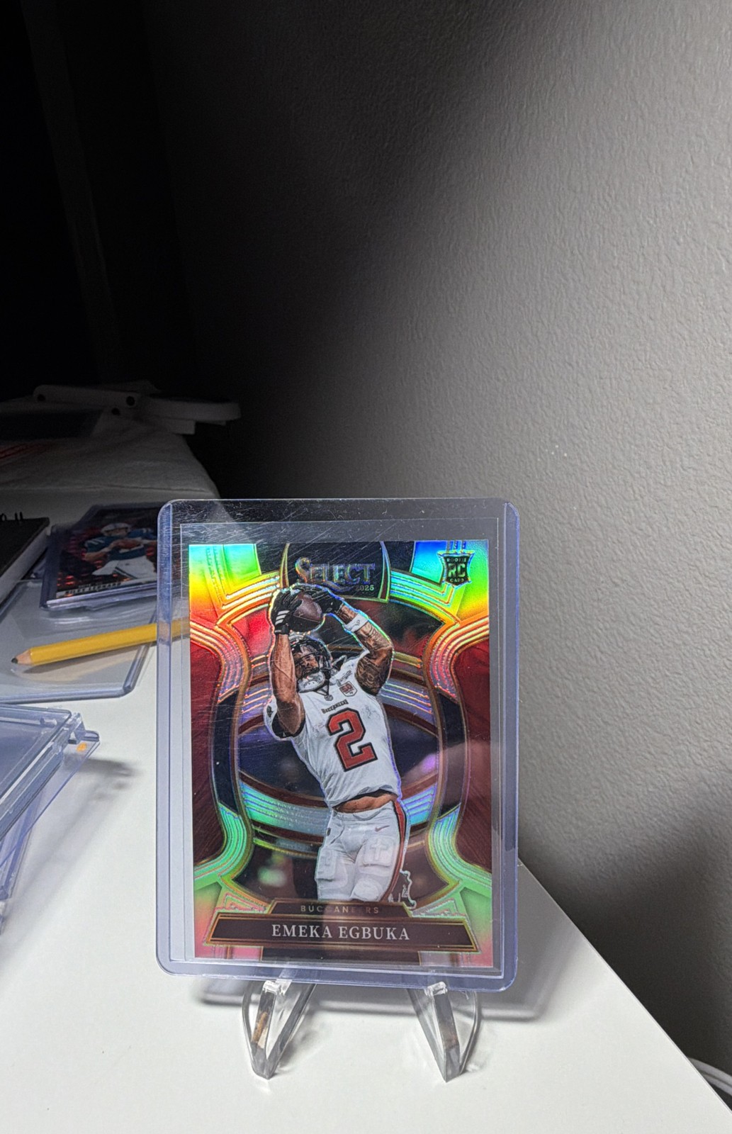 2025 Panini Select - Concourse Emeka Egbuka #37 Silver Prizm (RC)