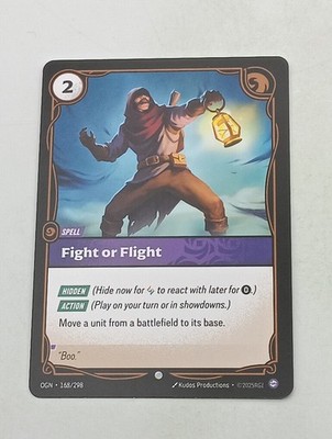 Riftbound: League of Legends TCG Einzelkarte Fight or Flight NM