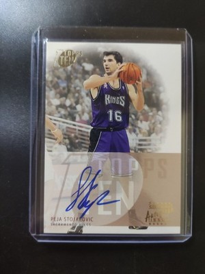 Peja Stojakovic (on card auto) 2002-03 Topps Ten - Autographs #TA-PS