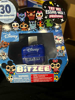 Disney Bitzee Interactive Virtual Pet Digital Toy (Blue), Ages 4-7 & 8-11