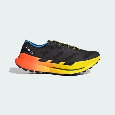 Adidas Terrex Agravic Speed Ultra 2 Chaussures De Trail En Noir Et Orange - Photo 1/4