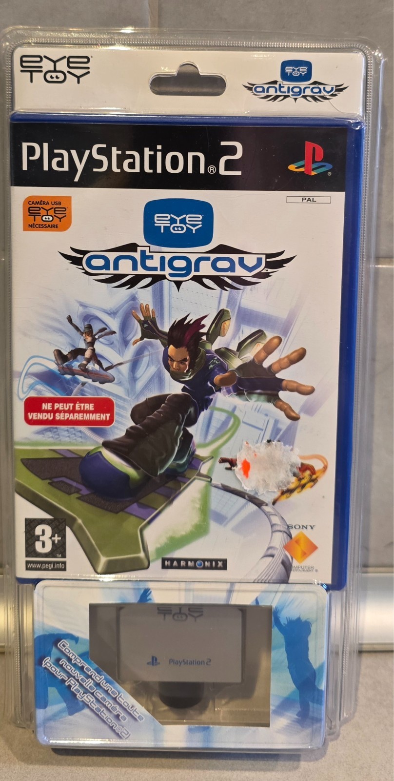 ANTIGRAV + EYETOY PLAYSTATION 2 PS2 NEUF