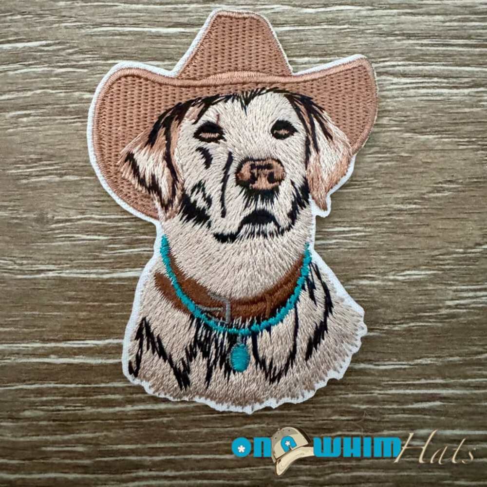 Western Labrador Retriever Iron-On Patch