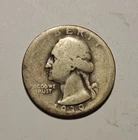 1939-D WASHINGTON 90% SILVER QUARTER LOWER MINTAGE 25C FREE SHIPPING