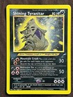 Pokemon Shining Tyranitar 113/105 Neo Destiny Secret Rare Holofoil Vintage LP