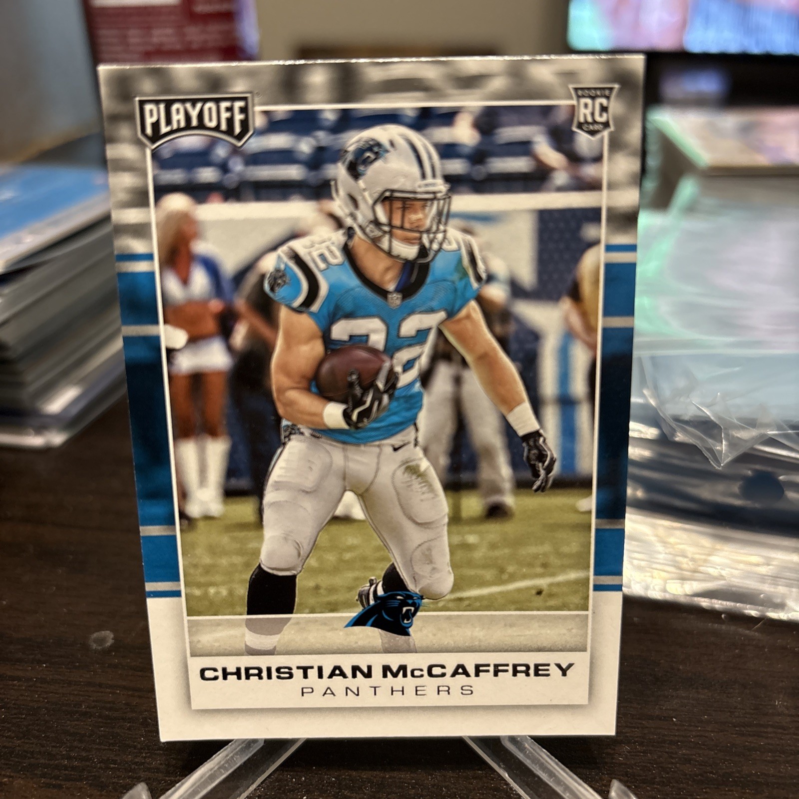 2017 Panini Playoff - Rookies Christian McCaffrey #211 (RC) panthers