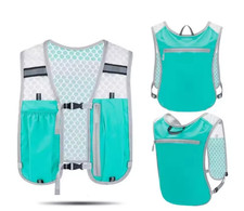 Lightweight Running Hydration Vest Water Bottle Chest Pack Phone Holder