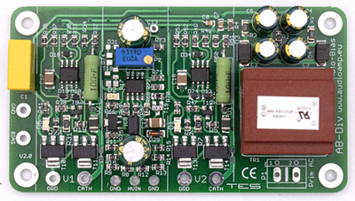 Auto Bias Module for two tubes (one PCB to control 2 power tubes)