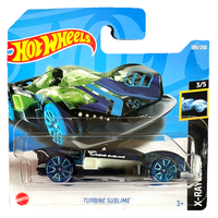 Hot Wheels Turbine Sublime X Raycers 3/5 2022 189/250 1:64 Modellauto Spielzeug