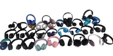 Lot of 32 Wireless Different Brands Headphones - Free Shipping.