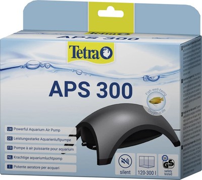 Tetra Luftpumpe APS 300 Membranpumpe 4,5W Aquarienluftpumpe f. 120-300L Aquarium