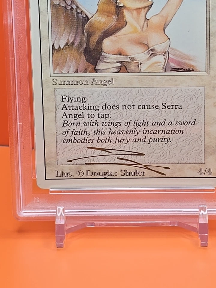 1994 Magic The Gathering SERRA ANGEL REVISED DOUGLAS SHULER PSA/DNA CERTIFIED - Image 2 of 3