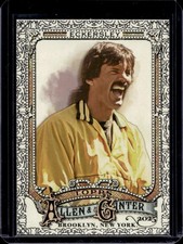 2025 Topps Allen & Ginter Dennis Eckersley Short Print Foil Filagree SP #316