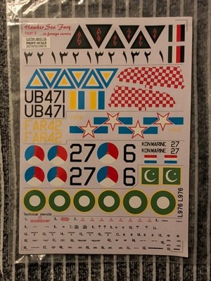 Print Scale Decal 1:48 Hawker Sea Fury 
