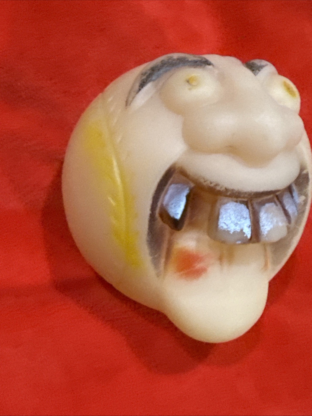 Madballs KO Screamin’ Baseball Rubber Monster Squeeze Ball Rare (1980s) Vintage