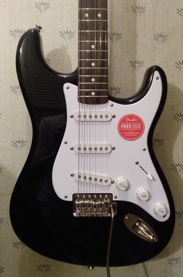 SQUIER ''STRATOCASTER'' BY FENDER ''PARTSCASTER'' CLASSIC VIBE 50's BODY-BLACK STRAT