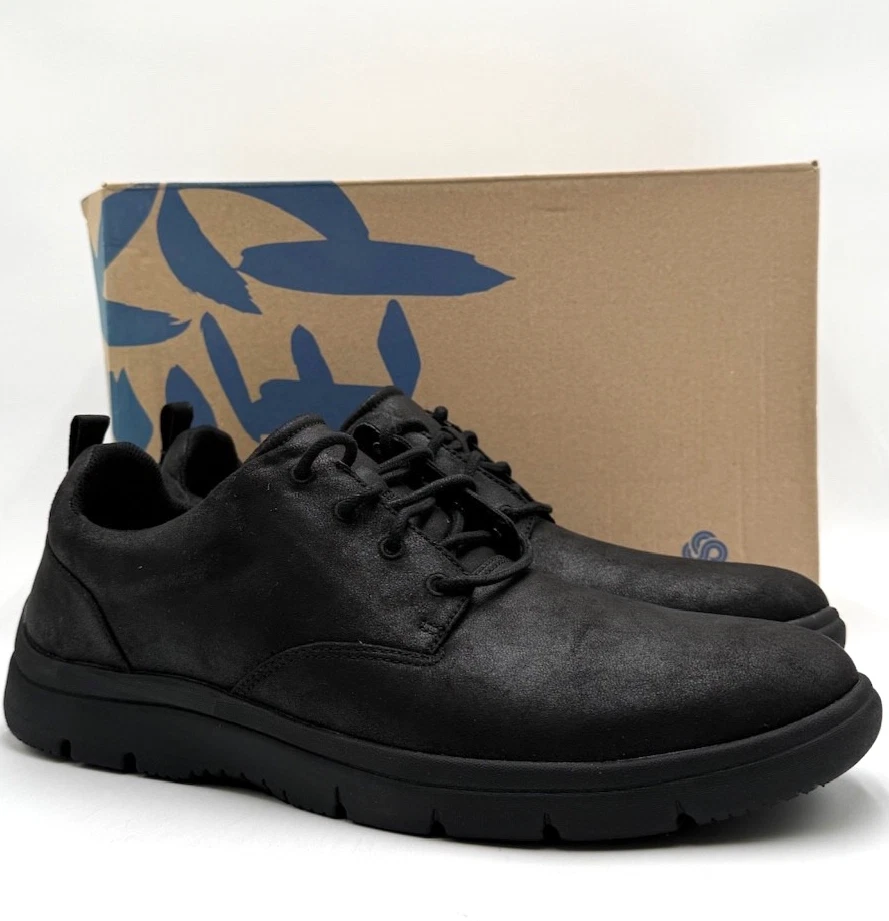 Clarks TUNSIL LANE BLACK Men's NEW Casual Low Top Shoe Black Multiple Sizes